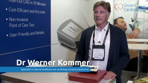 Acarix – CAD device – Dr Werner Kommer and Jörg Domes Interviews at ESC 2019, Paris, France